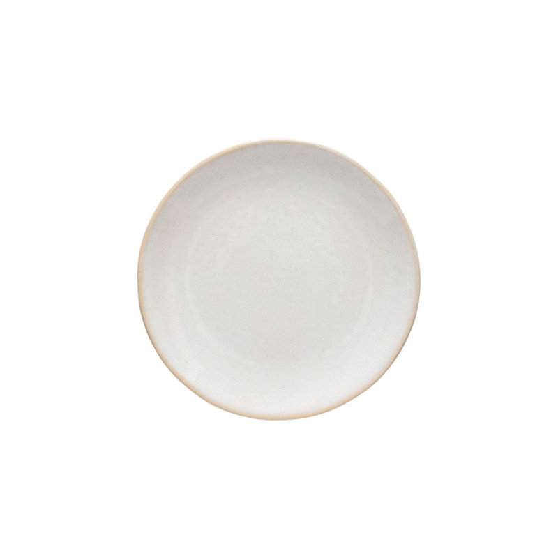 Assiette à salade ou à dessert en grès de 8,63 po Roda, ensemble de 6