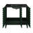 Cascade 36" Freestanding Bathroom Vanity in Green Oak with Black 3-Hole Widespread Sink Top-108958757-108958760