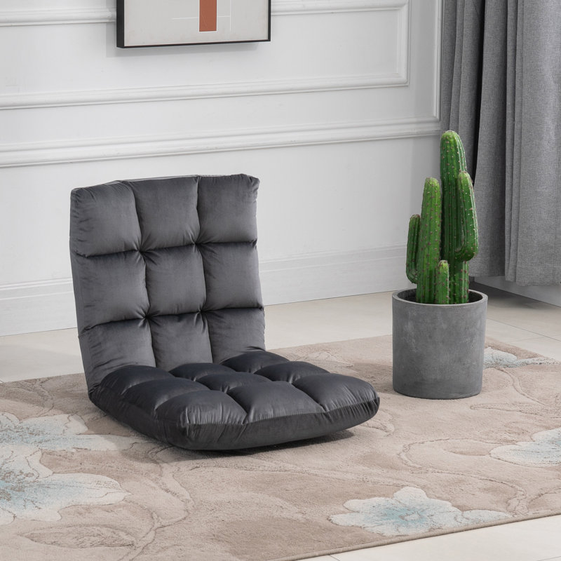 Fauteuil de jeu inclinable et réglable Trule, Gris
