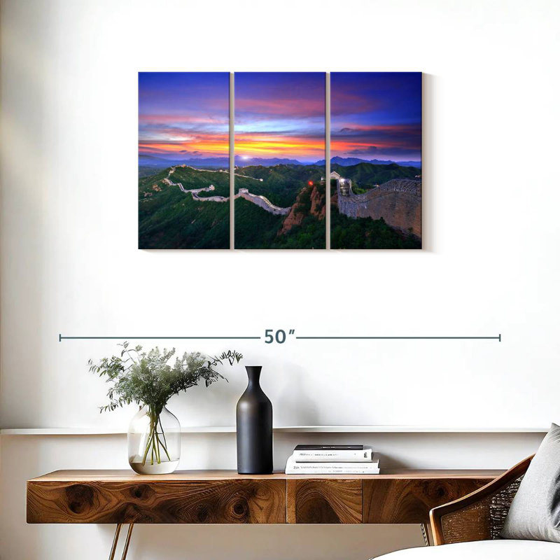 Rorry Great Wall Of China Sunset, 20" H x 33" W