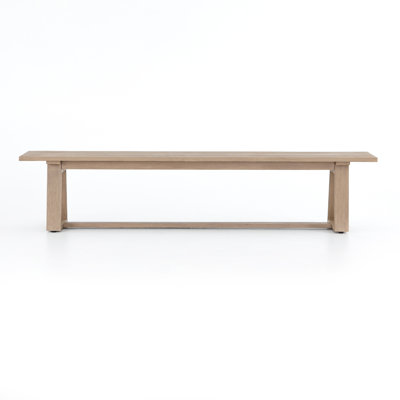 Atherton Outdoor Teak Dining Bench
