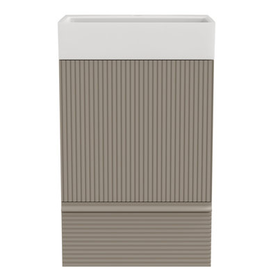 Lavabo de salle de bain autoportant Cashmere