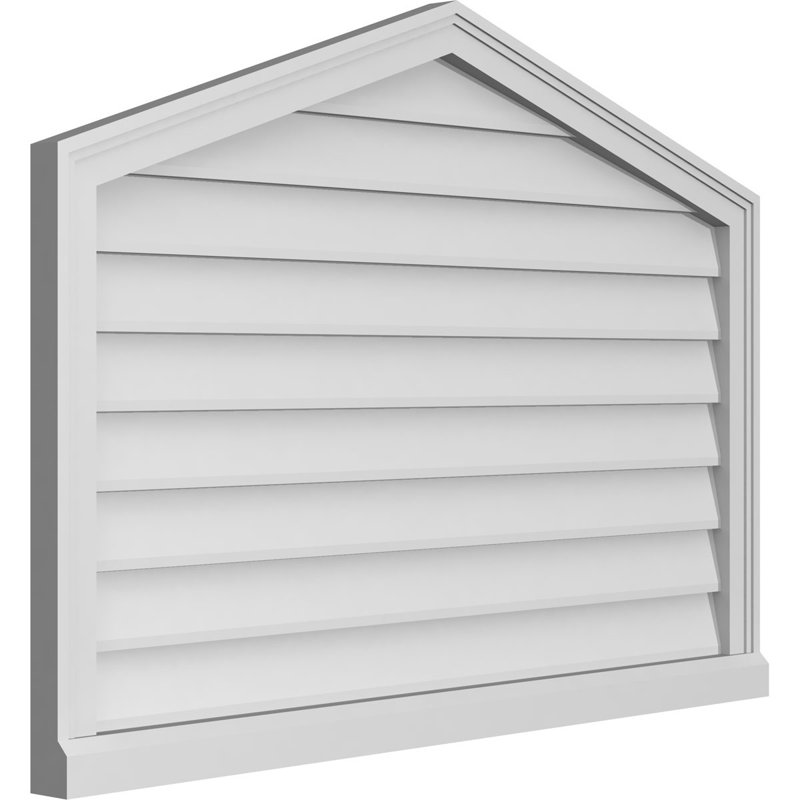 Ventilé à pignon non-fonctionnel Signature, H 30 po x l 42 po x P 2 po