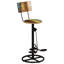Petronia Counter Stool with Metal Frame-1002467143