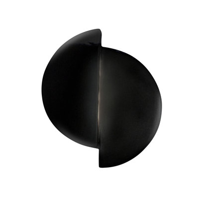 Tenny Single Light Ceramic Flush Mount Sconce