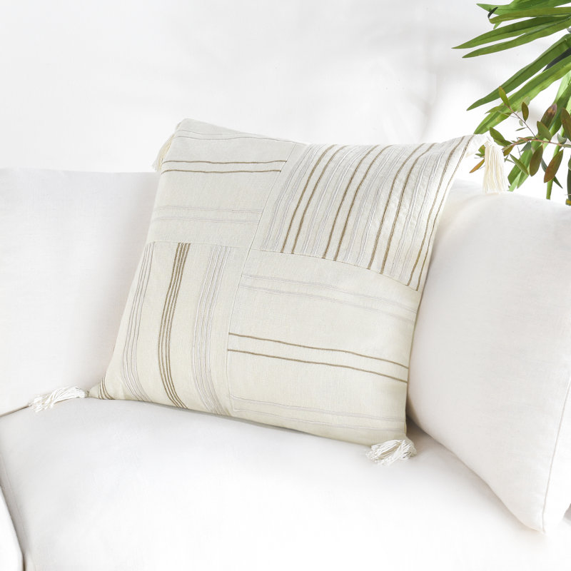 Apana Linen Square Pillow Cover & Insert