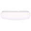 Luminaire DEL à nuage avec capteur 27K / 30K / 35K / 40K / 50K CCT, forme carrée, finition blanche, 120 volts-1364182049