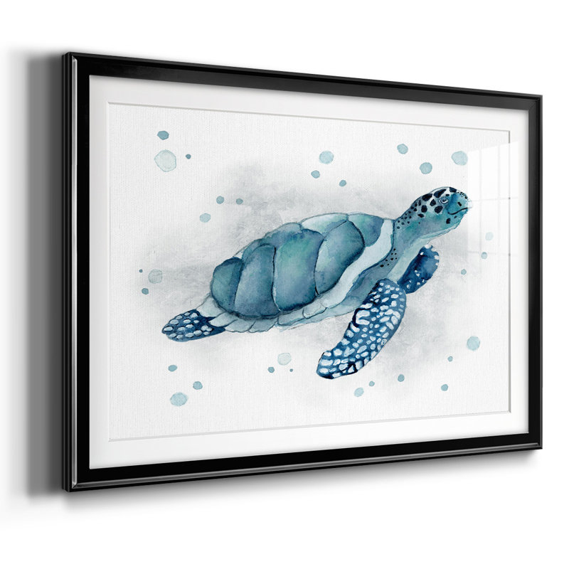 Mini Exotic Coral IX (U), impression sur papier, Noir, H 30 po x l 44 po x P 1,5 po