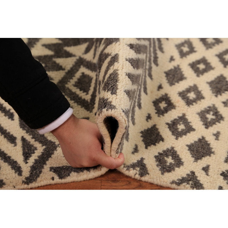 Geometric Moroccan Oriental Rug 2x3