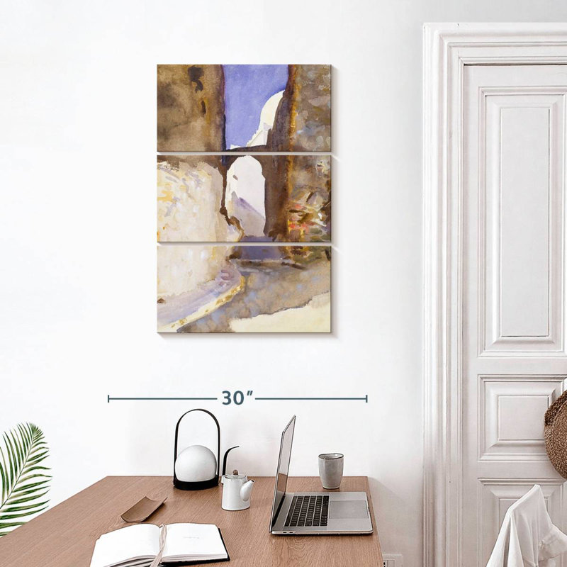 Street Tangier 1895, 32" H x 20" W