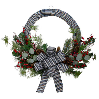Faux Berry 24'' Wreath