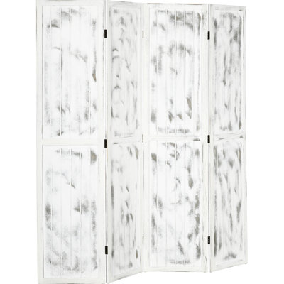 Paravent 5,5 "à 4 panneaux diviseurs pliables