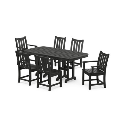 POLYWOOD Traditional Garden 7-Piece Dining Set