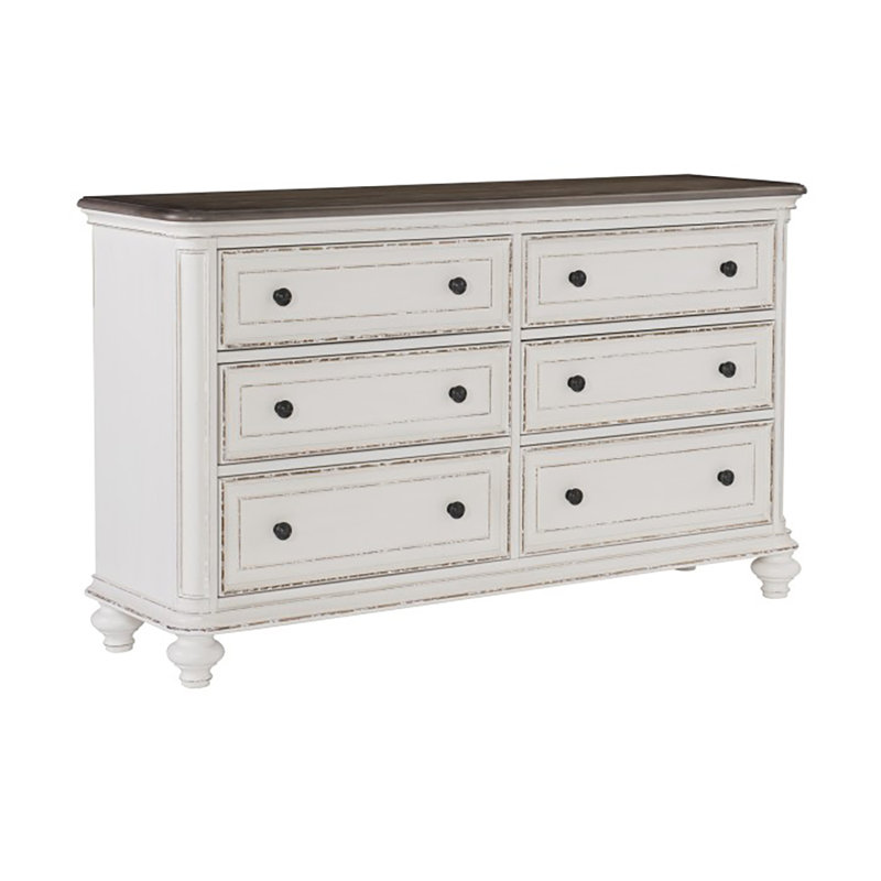 Commode 6 tiroirs Aanisha