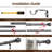 Danikah 1 Inch Curtain Rod Heavy Duty Adjustable Drapery Rods with Ball Finials-1403149578-1349093141