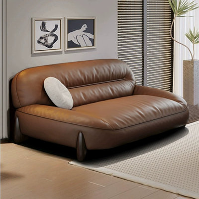 Simple Casual Brown Sofa