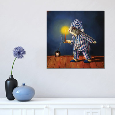 The Night Before Xmas 1 Piece Wrapped Canvas Wall Art