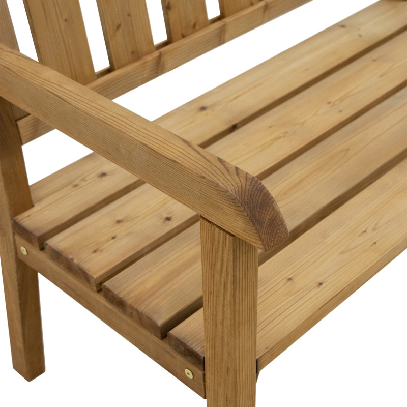 Traditional Bench, 97cm H x 110cm W x 63cm D