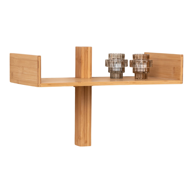 Nadelie Wood Accent Shelf with Adjustable Shelves