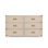Paris 6 Drawer Dresser, Whitewash Ash