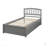 Twin Platform Storage Bed Wood Bed Frame With Two Drawers And Headboard-1334453441