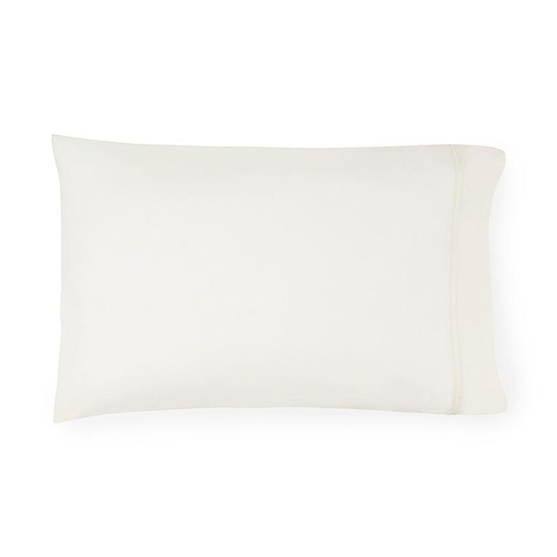 Grande Hotel Percale Pillow Case, King, Ivory