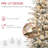 7.5Ft Tall Prelit Artificial Christmas Tree