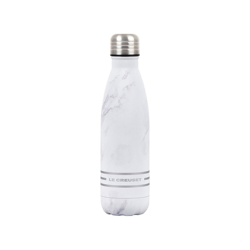 17 Oz. Stainless Steel Hydration Bottle Marble Applique