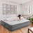 Intex 18-inch Inflatable Elevated Premium Comfort Airbed w/ Built-In Pump, King