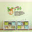 Décalcomanie murale en vinyle Happiness Monkey-473953446