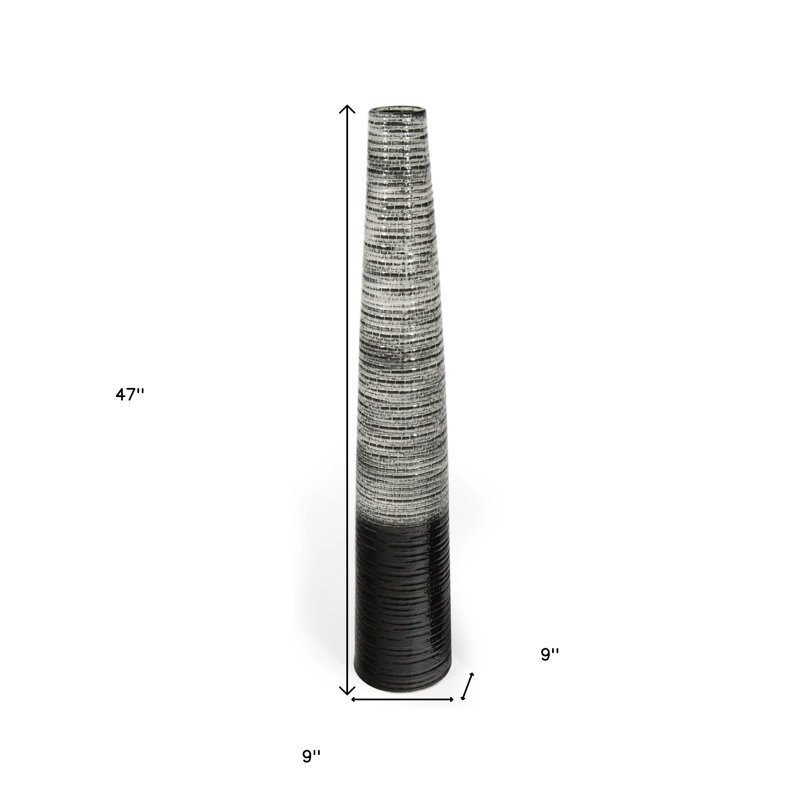 Vase de plancher en céramique 47 po