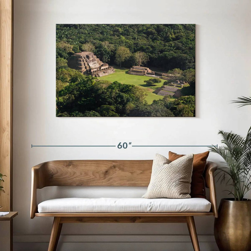 Rorry Altun Ha Ruins, 30" H x 45" W