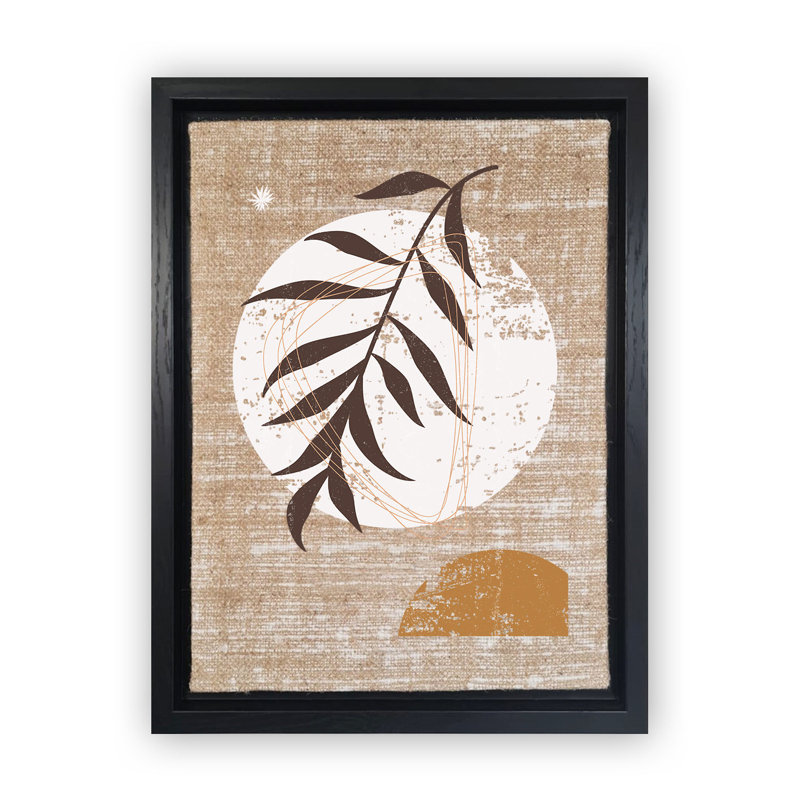 Peinture décorative sur toile, H 26 po x l 18,1 po, Noir