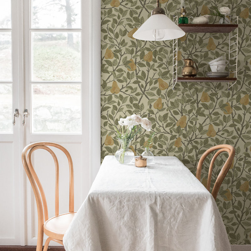 Cahterine 10.05m x 53cm Wallpaper Roll, Beige