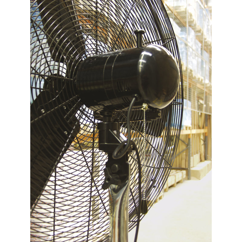 Industrial High Velocity 76 cm Oscillating Pedestal/Standing Fan