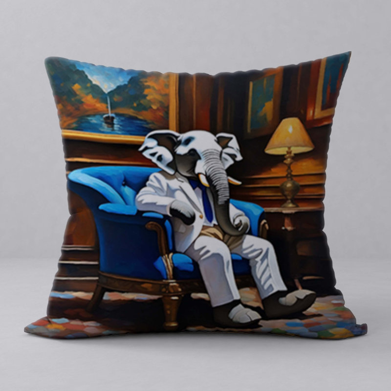 Reversible Throw Pillow