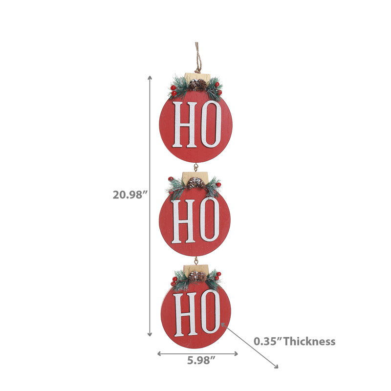 Plaque Hohoho