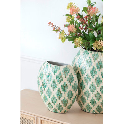 Vase de table en résine Raza