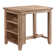 Labruna Table with 3 Open Shelves, Sandwash