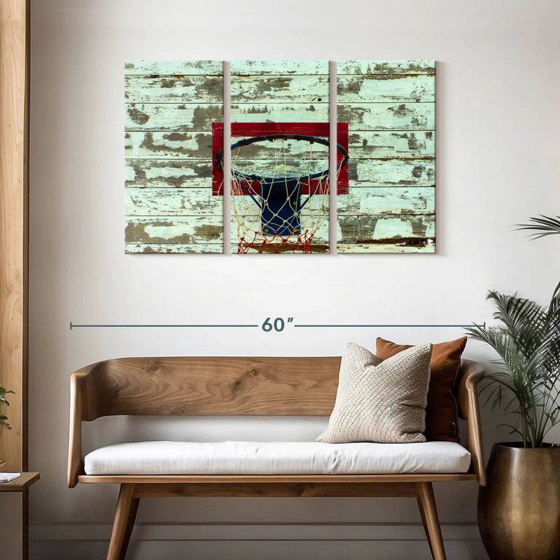 Panier de basketball Sirci, H 28 po x l 45 po