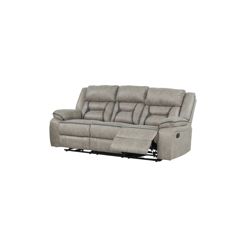 Canapé inclinable en similicuir 87,5 po Senoria