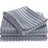 Microfiber Striped Sheet Set-29768415-29768416