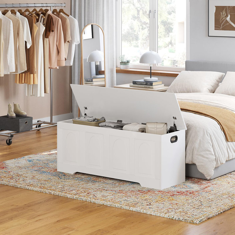 Coffre de rangement 47,2 po, White