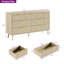 Ensemble de chambre à coucher, commode et tables de chevet 4 pièces-481185075