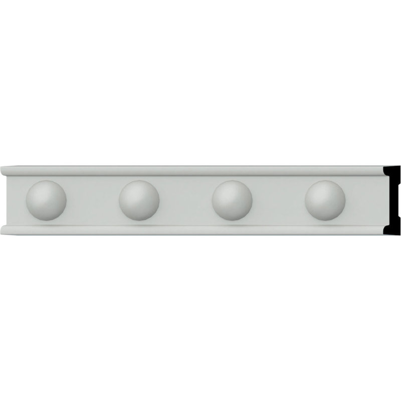 Rail pour chaise H 1 3/4 po x l 96 po x P 3/4 po Ashford