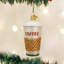 Coffee to Go Hanging Figurine Ornament