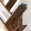 Sarahi 141.5cm H x 50cm W Solid Wood Geometric Bookcase-889065319