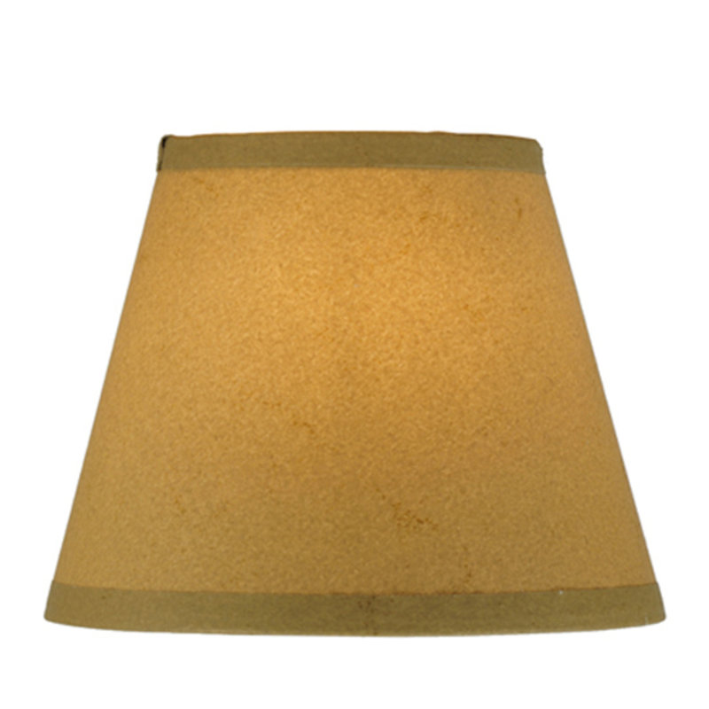 4'' H Leather Empire Candelabra Shade