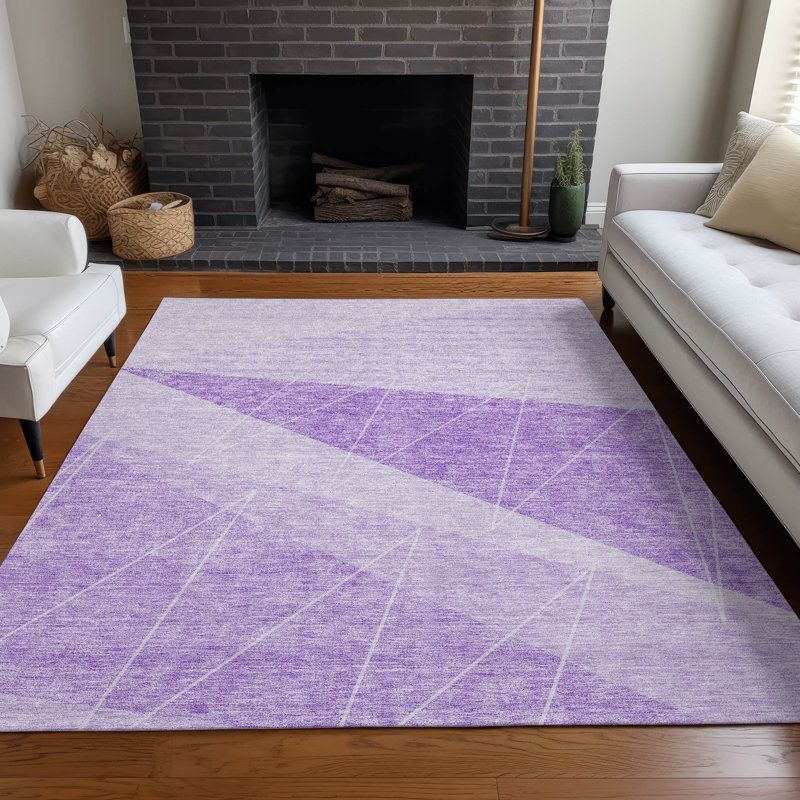 Tapis de porte Lavonia, Rectangle 1 pi 8 po x 2 pi 6 po