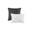 Ensemble d'édredon à carreaux de qualité supérieure, microfibre de polyester, essentiel pour chambre à coucher moderne